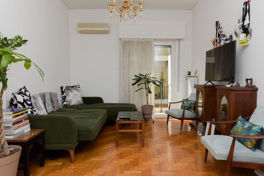 Urban-Vintage Choice 10 Minutes From Acropolis - One Bedroom Атина Екстериор снимка